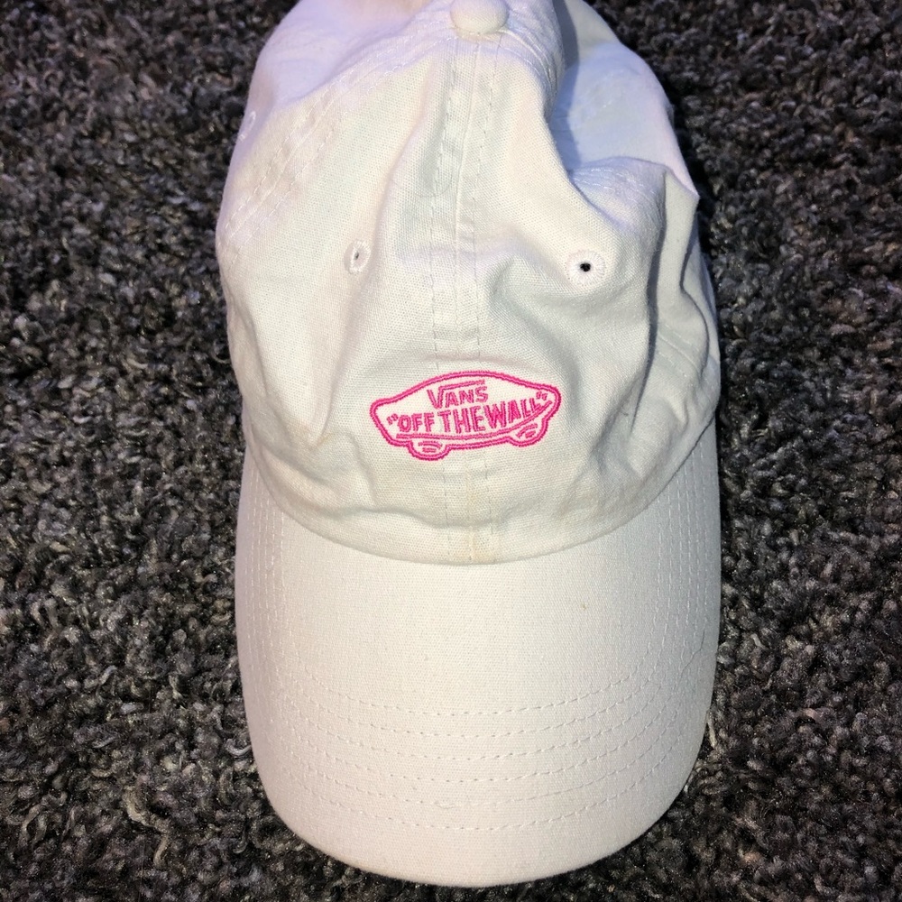 Vans white hat